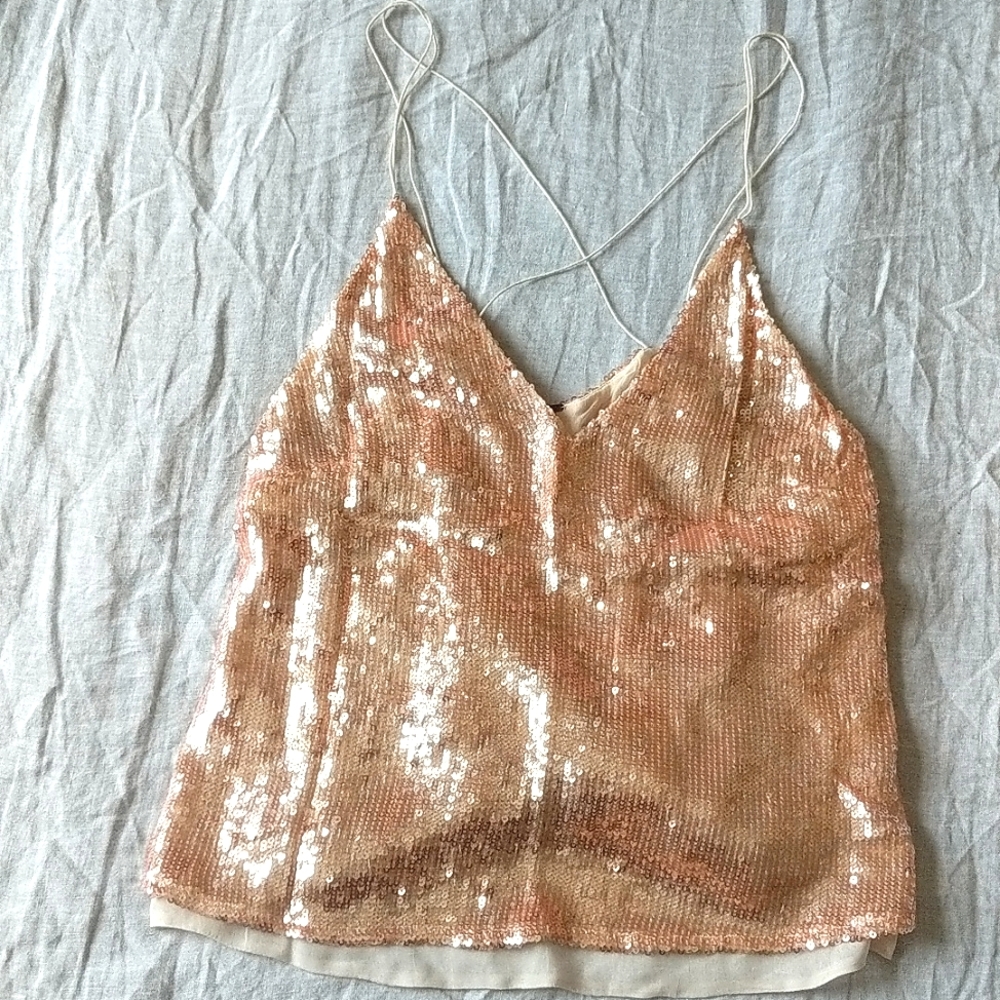 Free People Sequin Cami